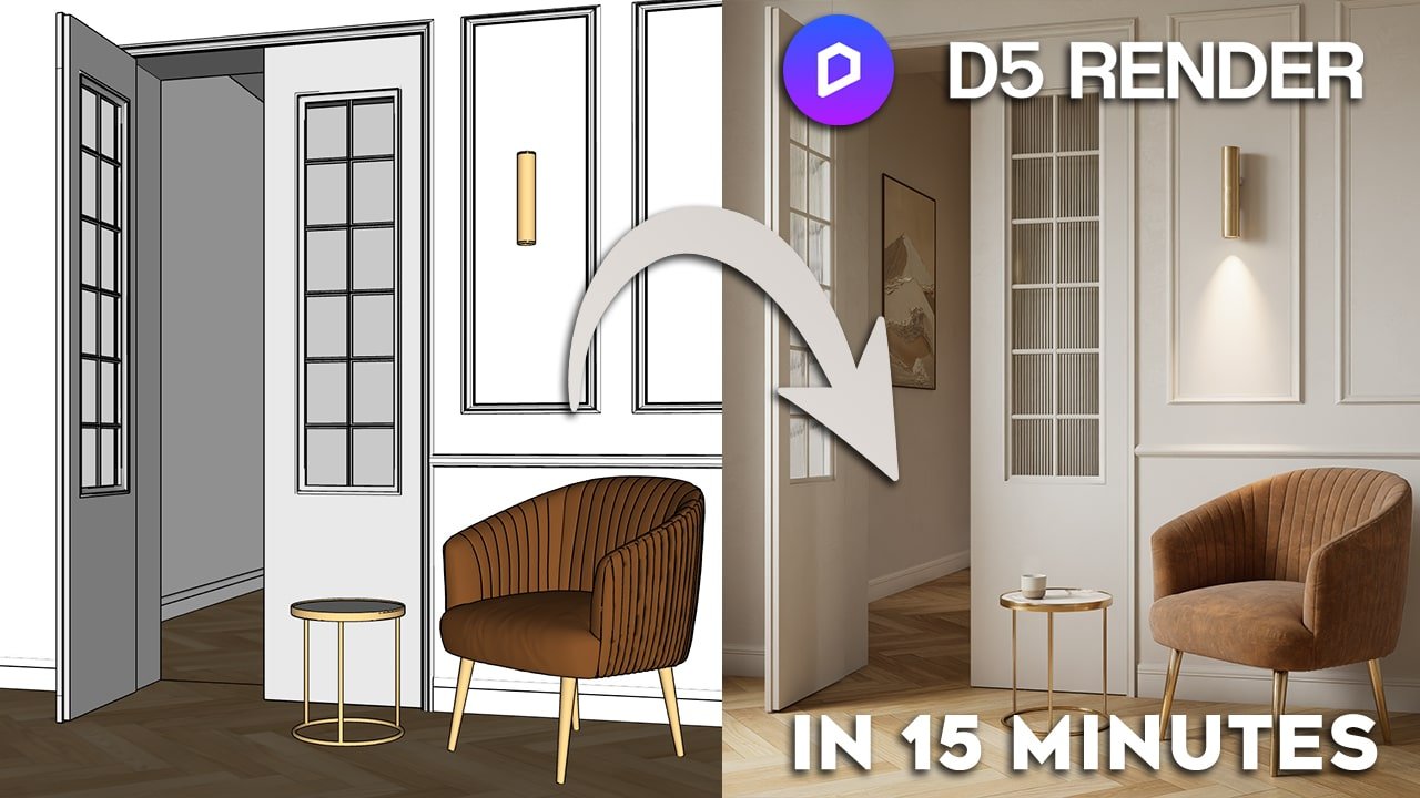 Flujo de trabajo D5 Render